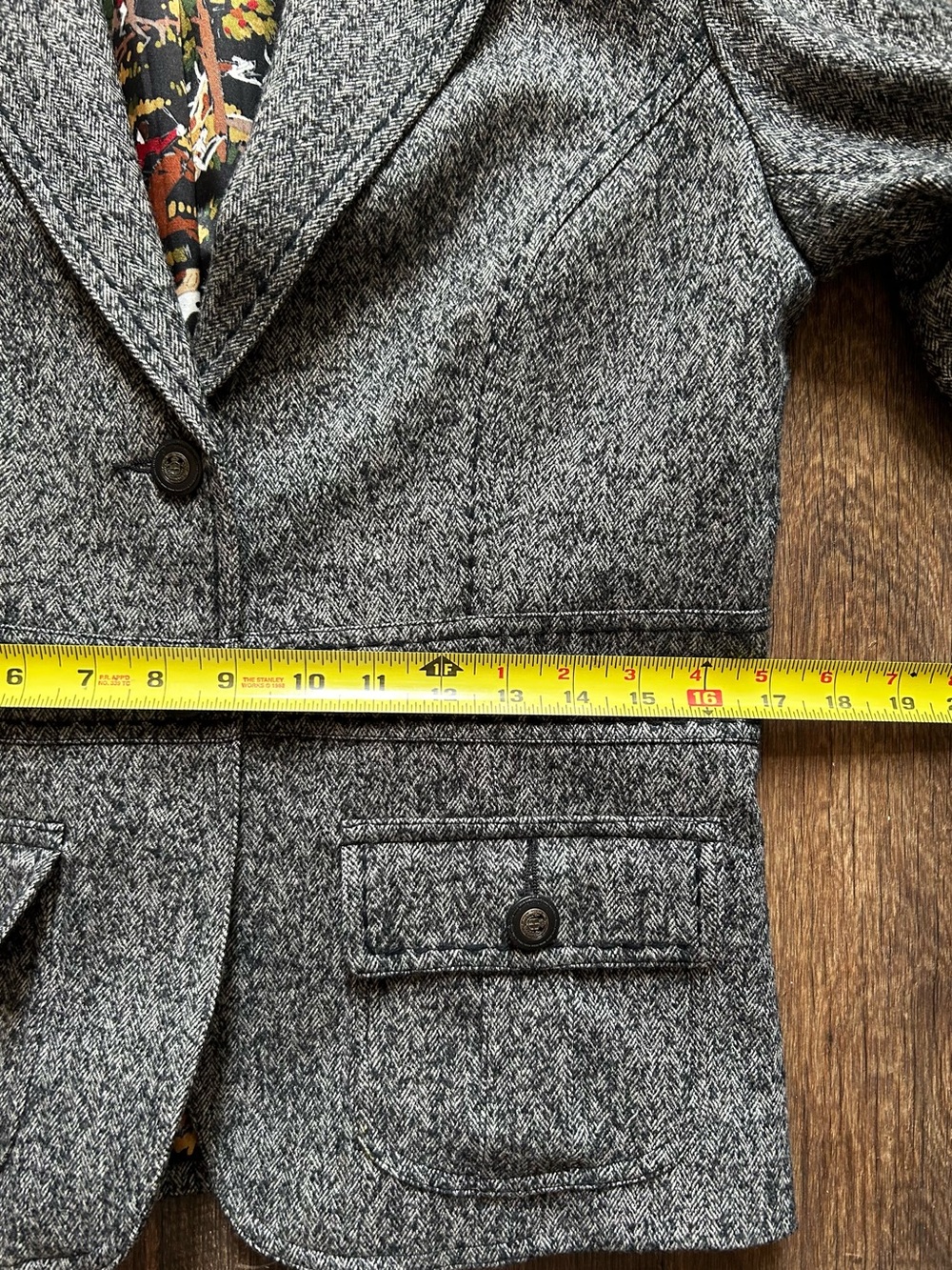 Wool Riding Jacket - Picture 6 of 8